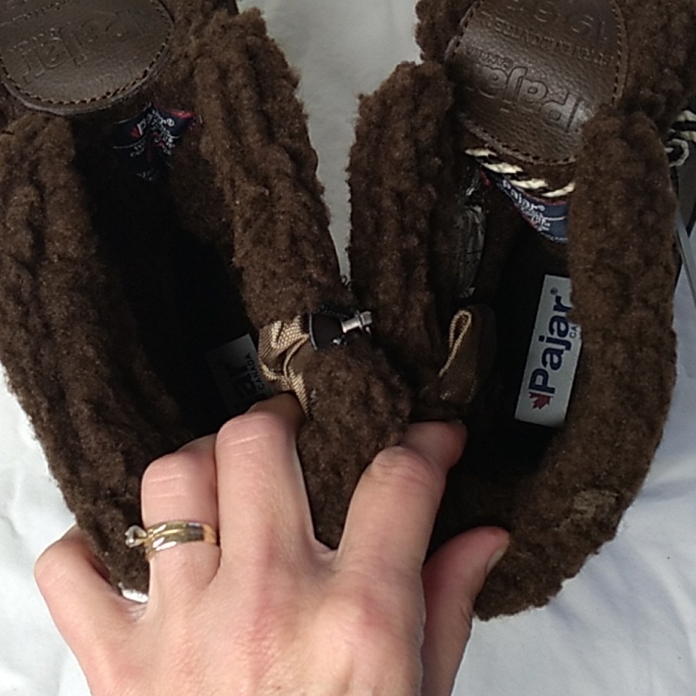 NWT Women's Pajar brown waterproof winter snow boots size 6 - 6.5 - Picture 5 of 10